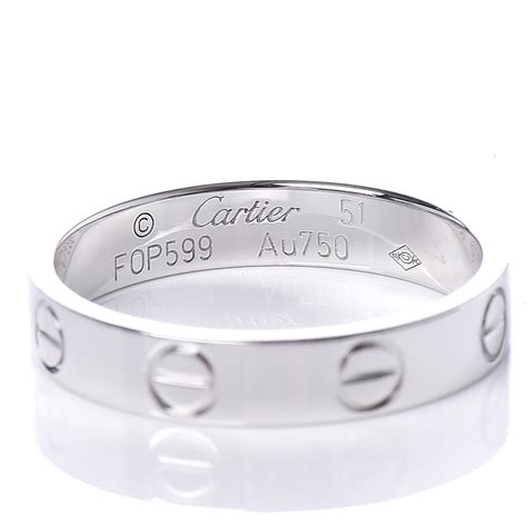 love ring cartier white gold|cartier love collection website.